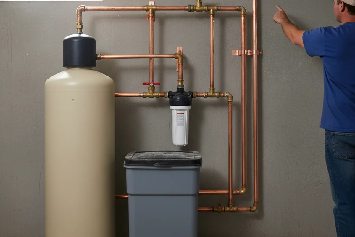 Whole-house water treatment system installed in Cheney